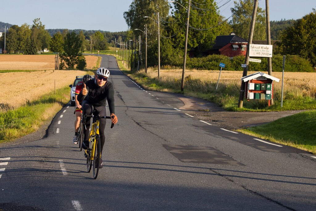 Cyclists by okvalle