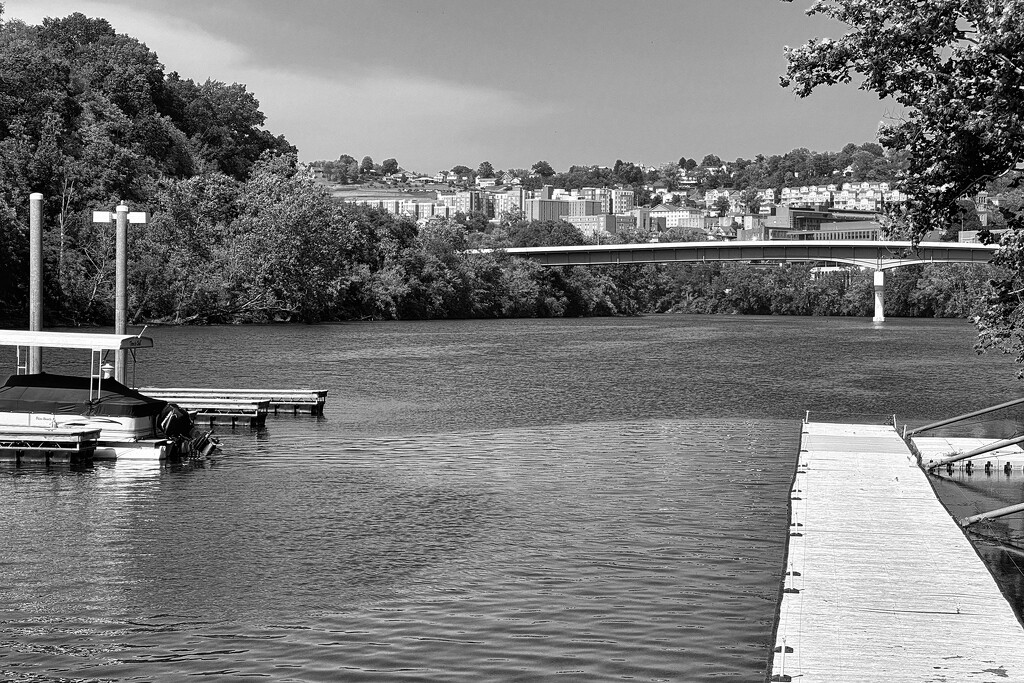 Morgantown, WV, Monongahela River by lsquared