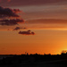 Golden Hour Sunset at the Funfair