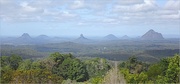 26th Aug 2024 - The Glasshouse Mountains - from a distance, on a foggy day.