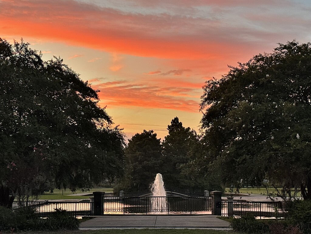 Sunset at Hampton Park by congaree