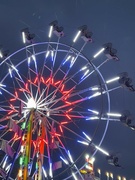 23rd Aug 2024 - Ferris wheel against the dusk sky