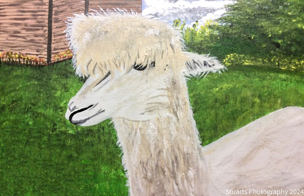 Alpaca (painting) by stuart46