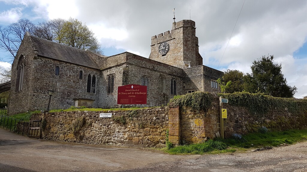 Lyminge Church by bunnymadmeg