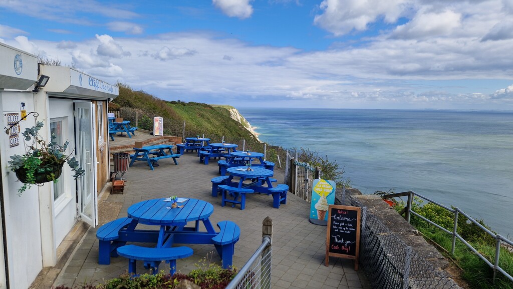 Cliff Top Cafe, Capel by bunnymadmeg