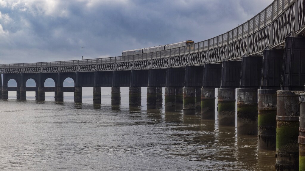 Crossing the Tay Railway Bridge. by billdavidson