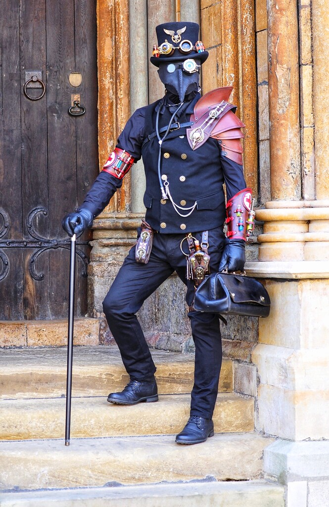 Steampunk Plague Doctor  by carole_sandford