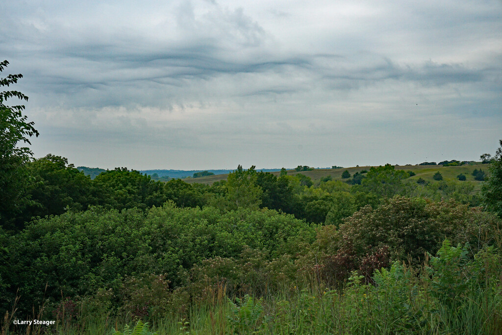 The Loess Hills western Iowa by larrysphotos