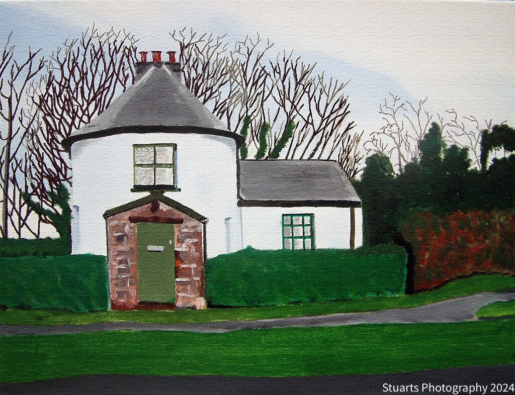 The roundhouse (painting) by stuart46