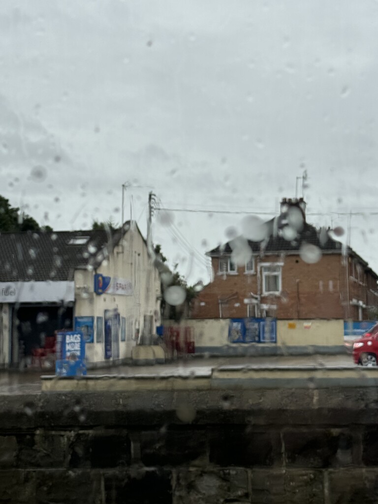 Rain on window by alison59