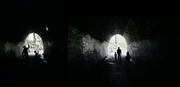 28th Aug 2024 - The 3 boys in the old railway tunnel..