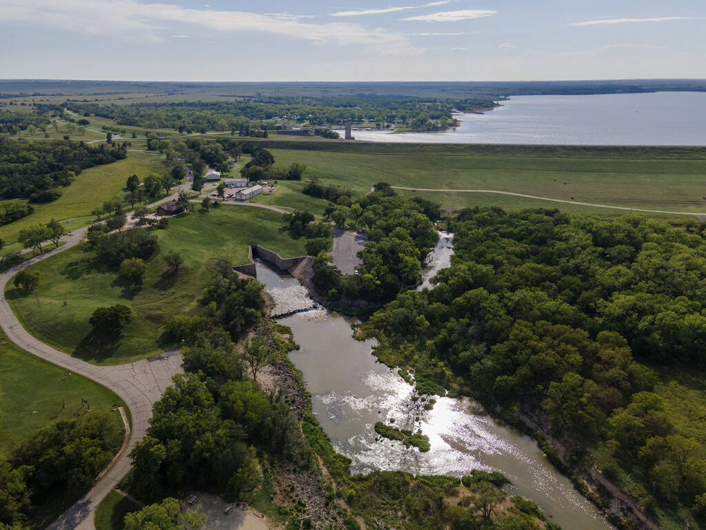 Lake & River  by kvphoto