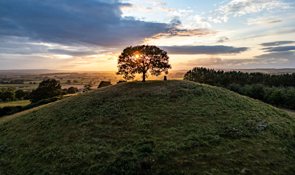 Burrow Hill by Drone by tonus