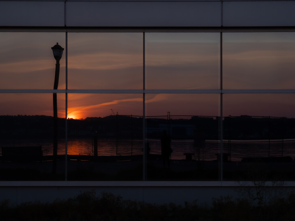 Halifax sunrise reflection  by northy