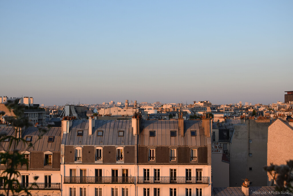 end of a perfect day in Paris  by parisouailleurs