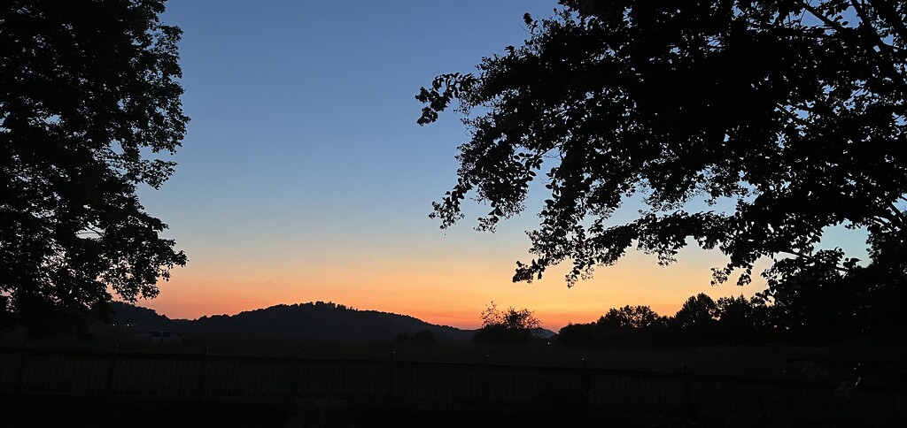 Simple Sky At Dusk  by calm