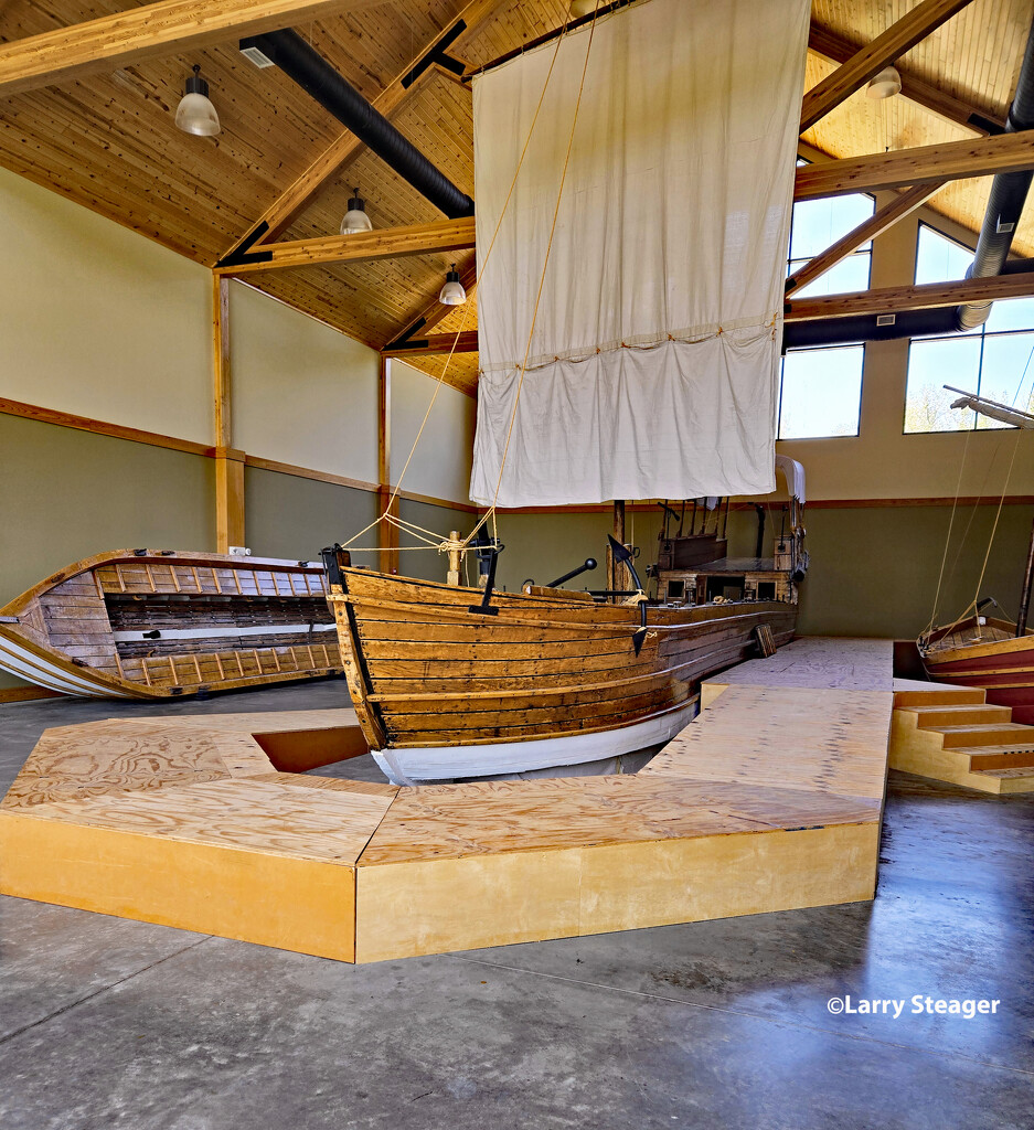 Lewis and Clark boat used on the Missouri river by larrysphotos