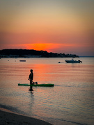 29th Aug 2024 - Paddleboarding at Sunset