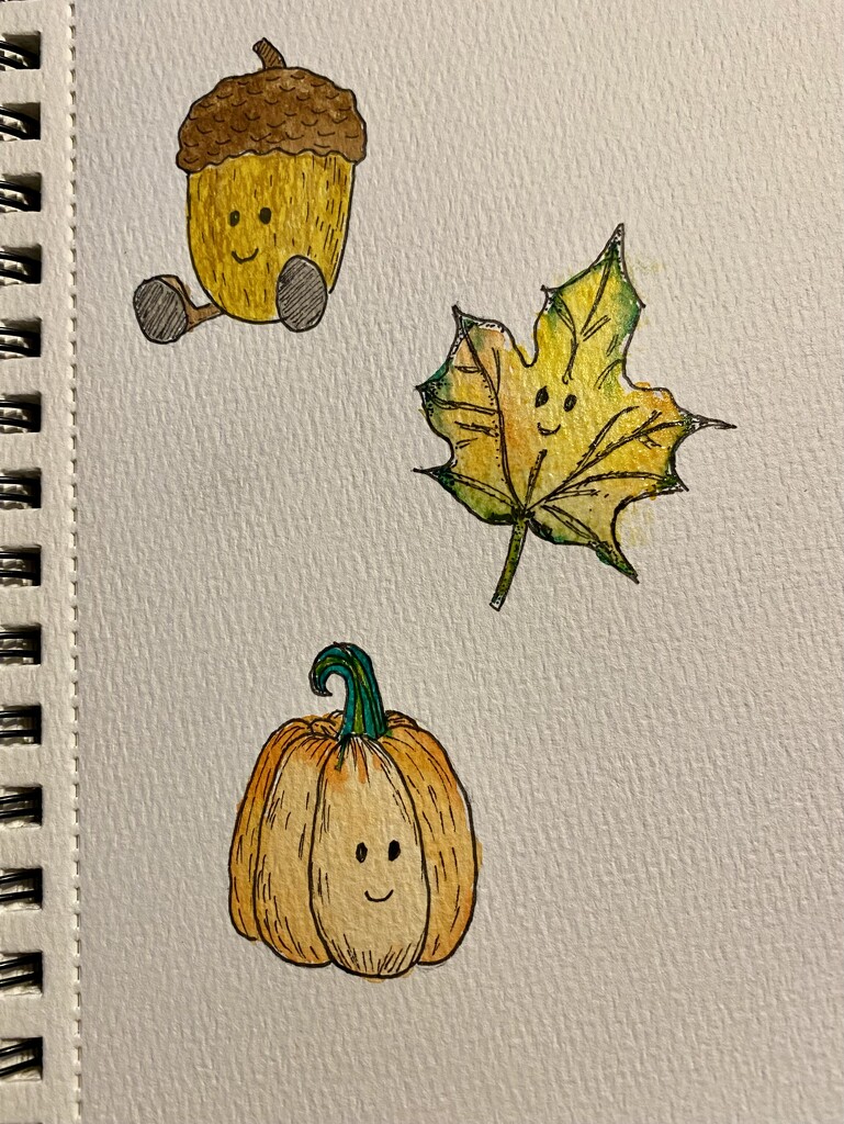 Autumn doodling  by mtb24