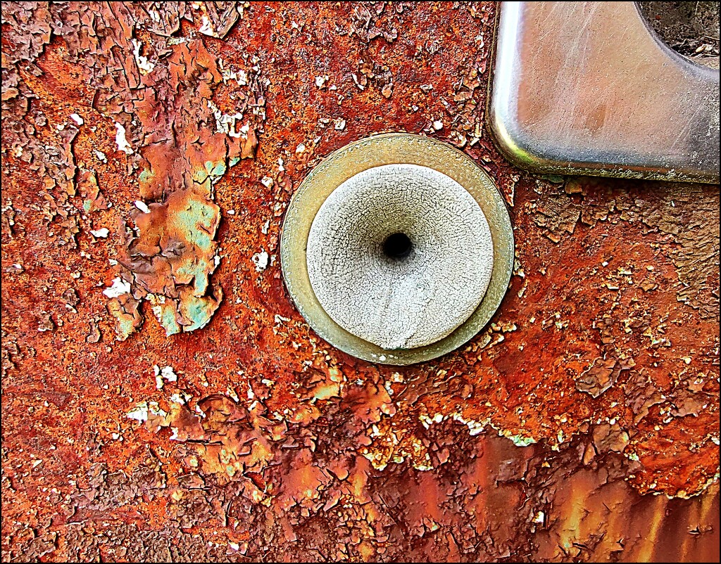 A Roughly Rusty Abstract by olivetreeann