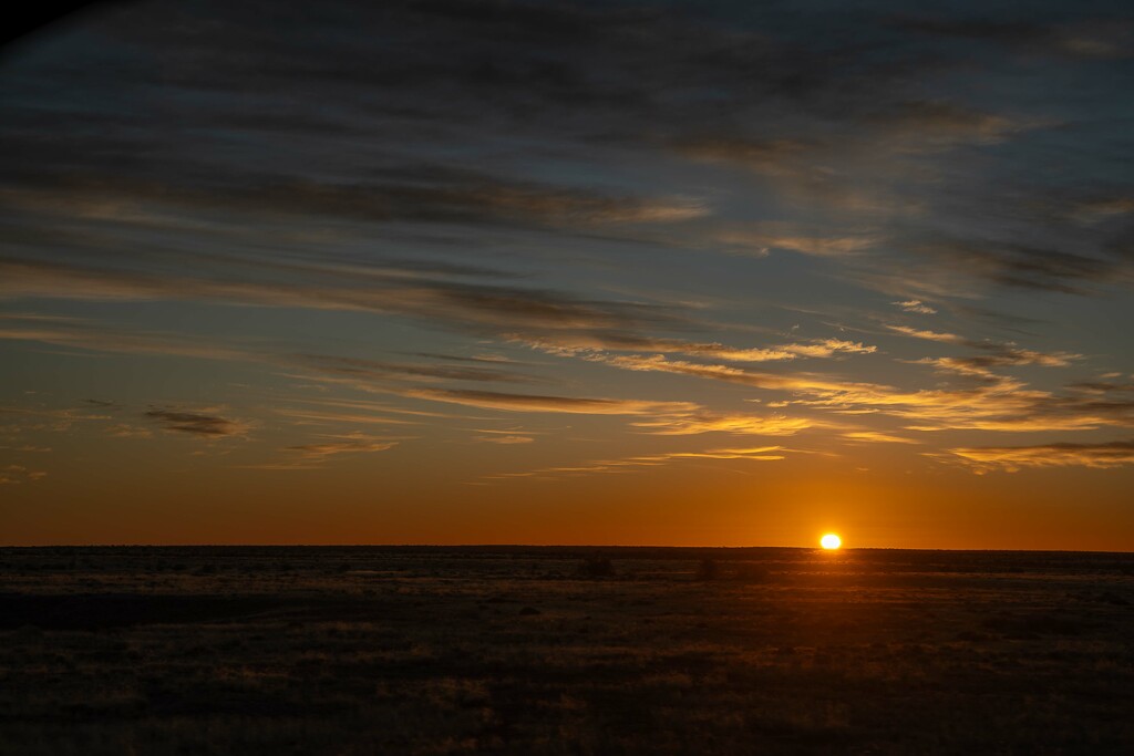 Sunrise in the desert (again) by pusspup