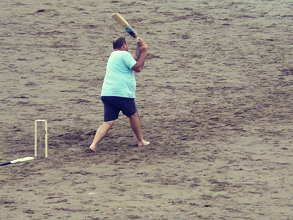 Hitting it for a six by ajisaac