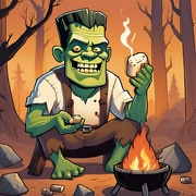 30th Aug 2024 - Frankenstein Day/Toasted Marshmallow Day