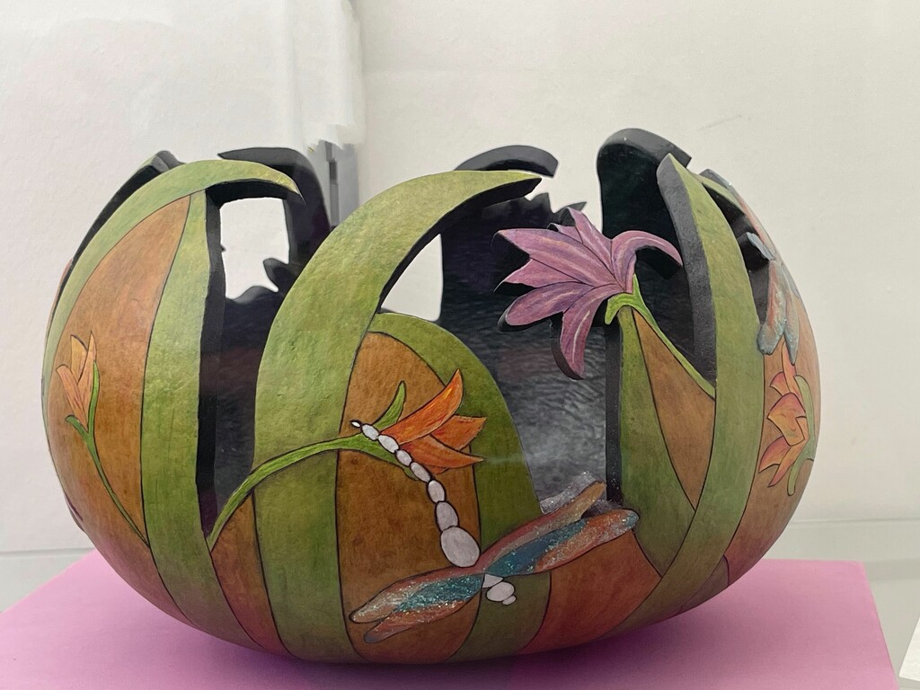 8 16 Gourd art by sandlily