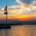 Sunset over Lake Michigan