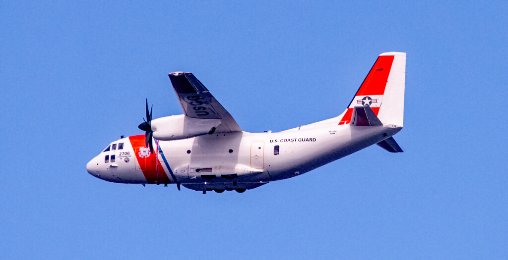 Coast Guard Airplane Fly by! by rickster549