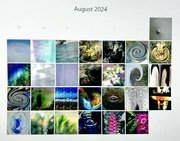 31st Aug 2024 - Abstract Calendar August 2024 