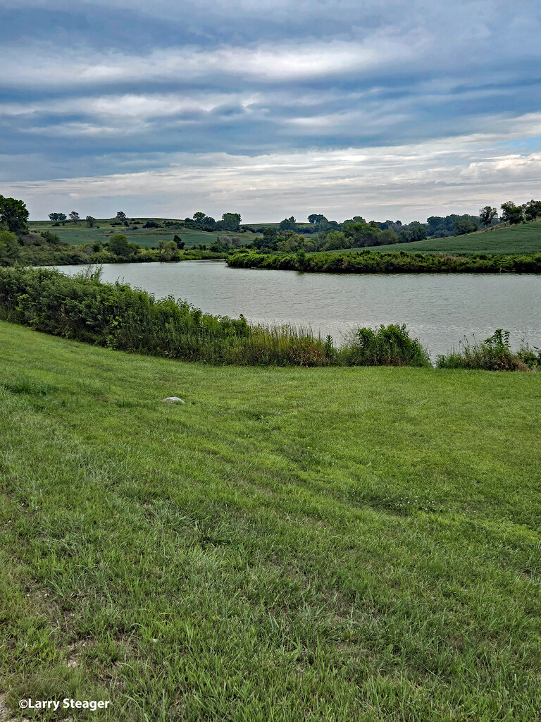 Savery Pond in the Loess hills by larrysphotos