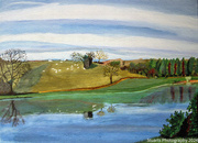 2nd Sep 2024 - Lakeside (painting)