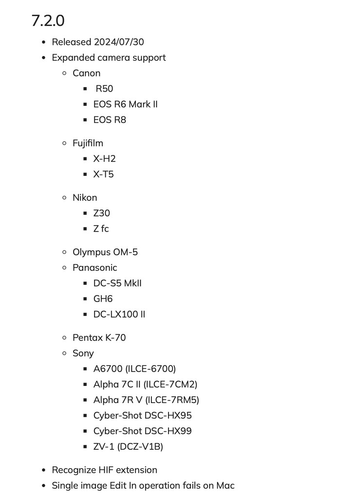 Exposure X7 Software update by allsop