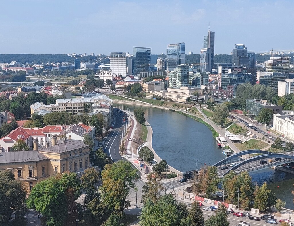 Vilnius from the Castle by busylady