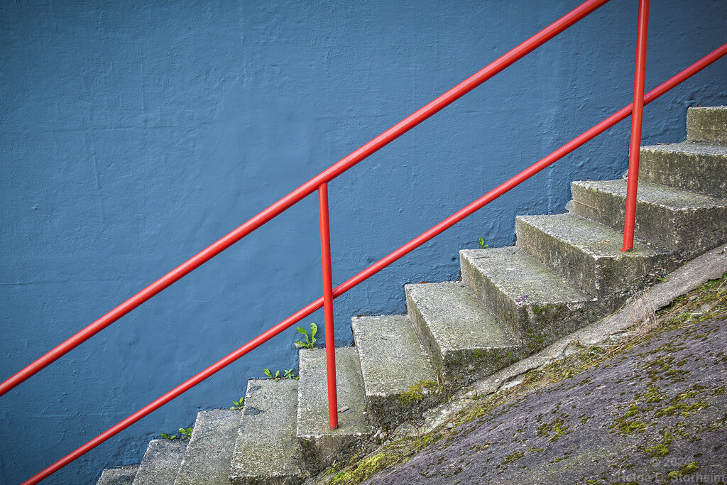 Red railing by helstor365