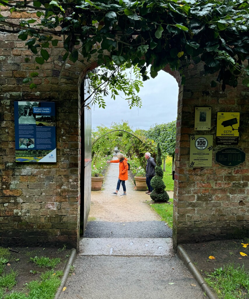 Entrance to walled garden  by alison59