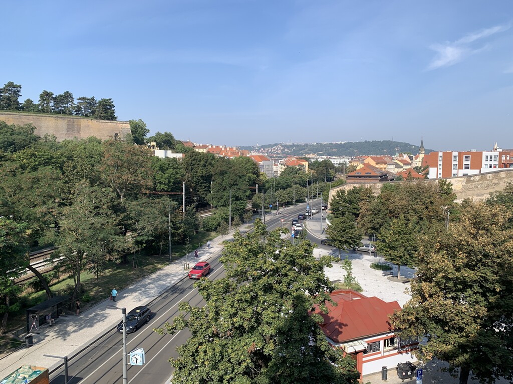 Prague from a window by koalagardens