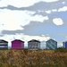 Beach Huts by wakelys