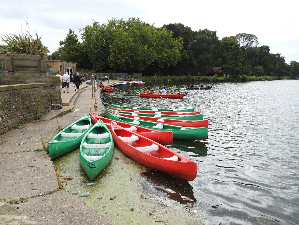 Boats Highfild Park by oldjosh