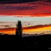 Evening sky from the porch