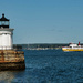 Lighthouse and Ferry