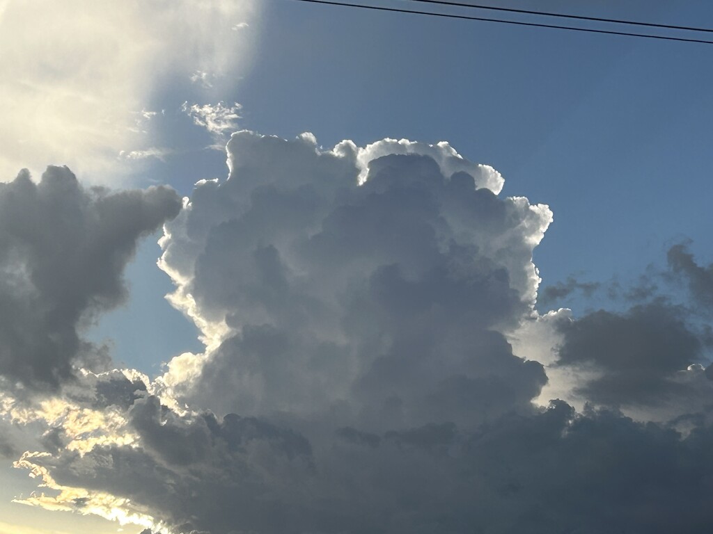 Puffy clouds by bellasmom