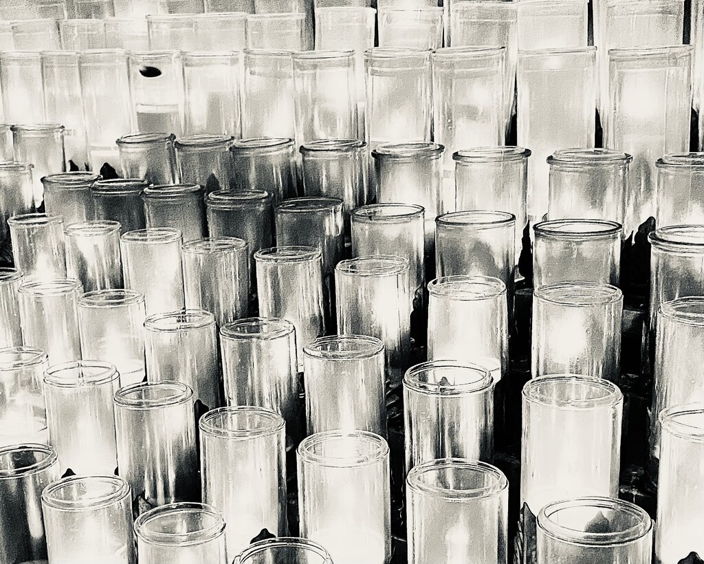 Wall Of Candles by rickaubin