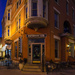 Another image of the building formerly known as the Holmes Hotel, this time in blue hour. by ggshearron