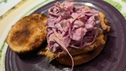 4th Sep 2024 - Slaw sandwich - with chicken.