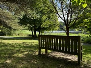 5th Sep 2024 - Bench overlooking a lake 