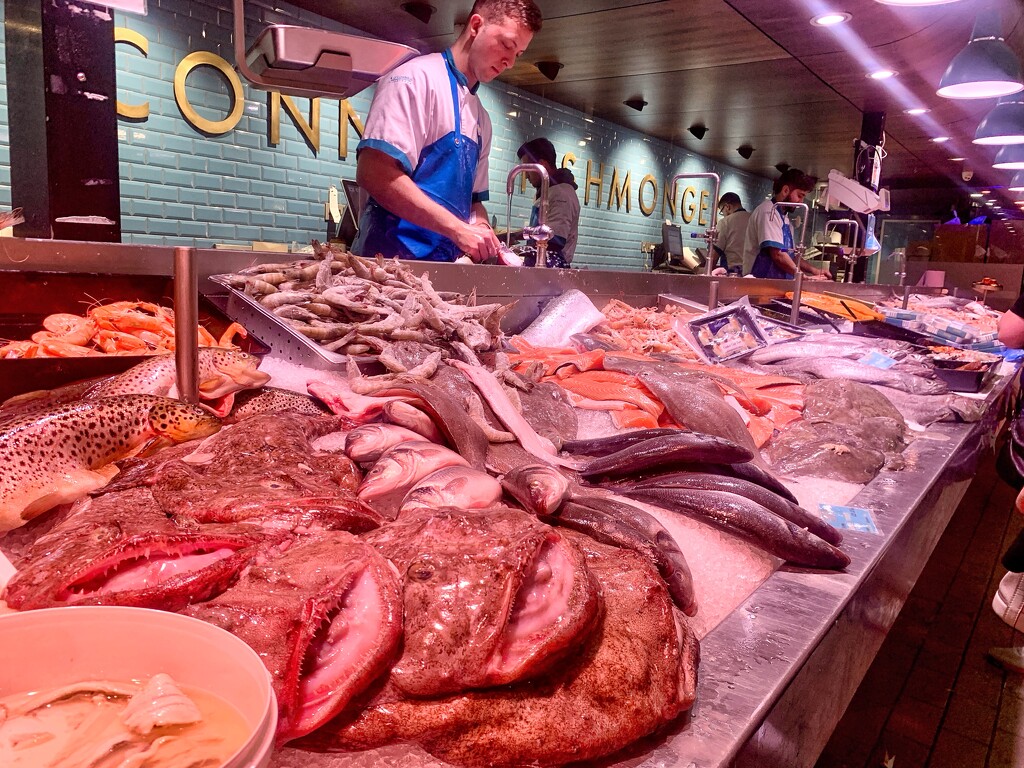 The fish stall… English Market Cork by happypat