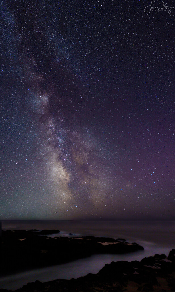 Milky Way at Thor's Well by jgpittenger