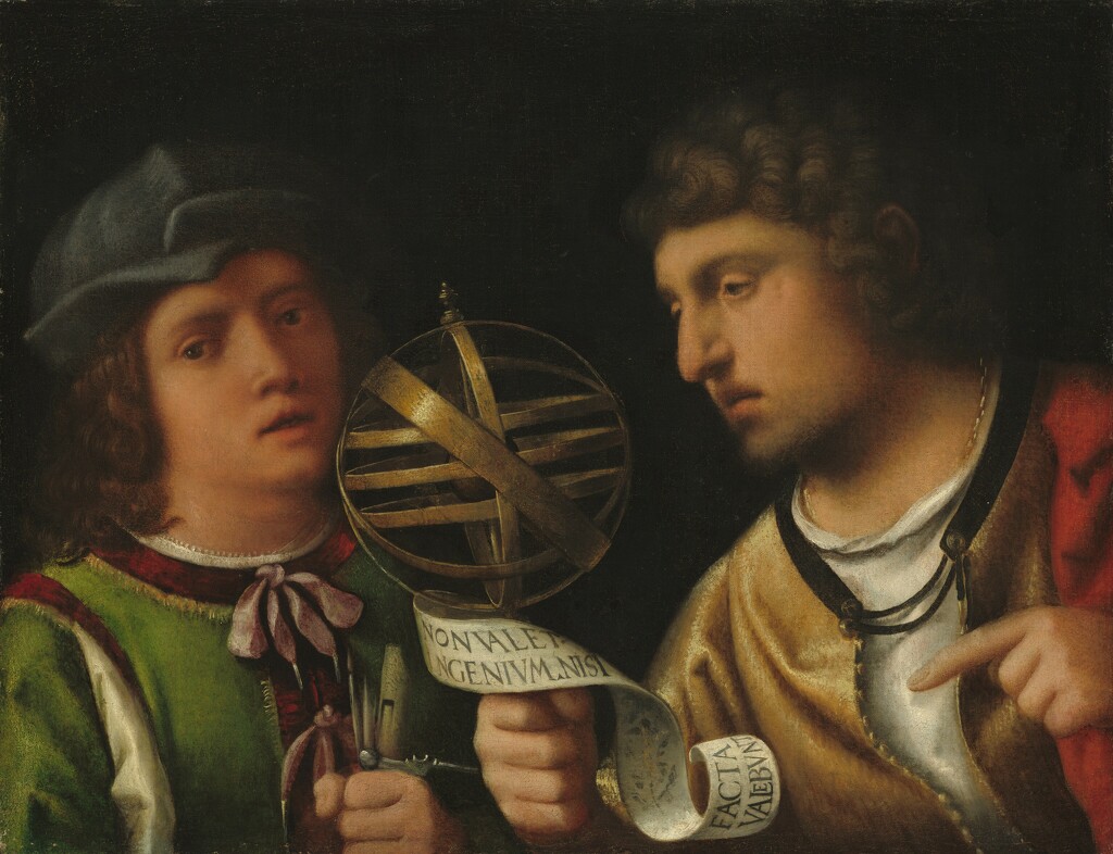 Giovanni Borgherini and his tutor by franbalsera